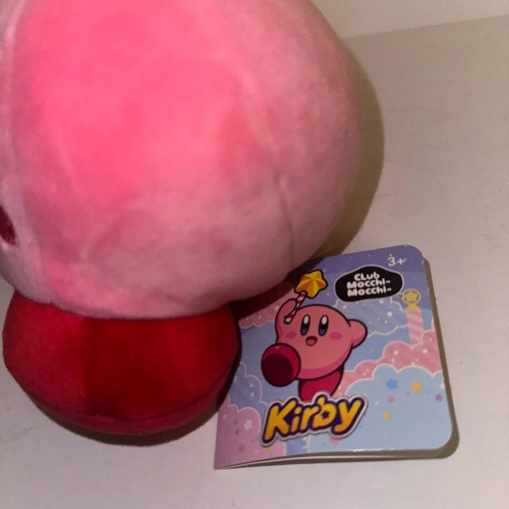 Kirby Club Mocchi-Mocchi 30th Anniversary Plush Kirby Tomy Nintendo 6-8” NWT